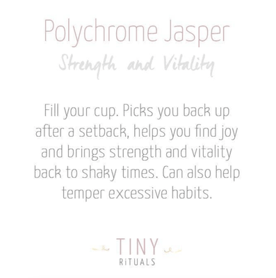 Polychrome (Desert Magic) Jasper Worry Stone
