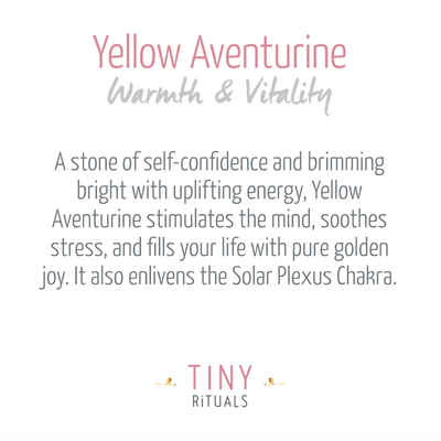 Yellow Aventurine Worry Stone