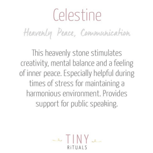 Celestine Sphere with Tripod - AAA Premium Quality