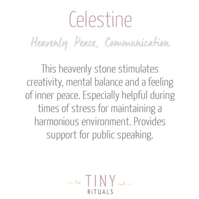 Celestine Sphere with Tripod - AAA Premium Quality