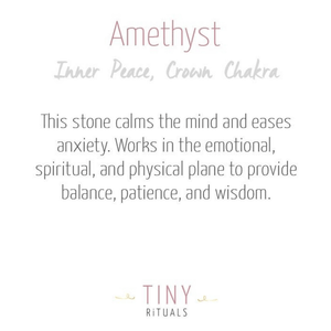 Amethyst Crystal Point Earrings