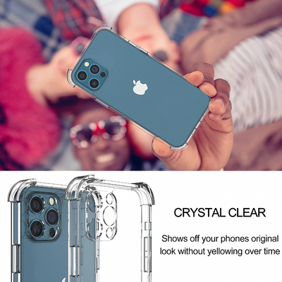 iPhone 14 Anti-Knock Shockproof Transparent Case
