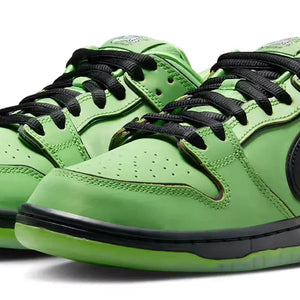 NIKE SB DUNK LOW THE POWERPUFF GIRLS BUTTERCUP