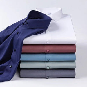 Plain Cotton Blend Solid Shirts (Pista)