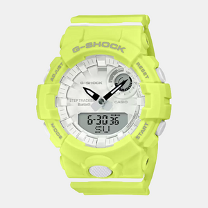 G-Shock Women Quartz White Dial Analog-Digital Resin Watch G1000