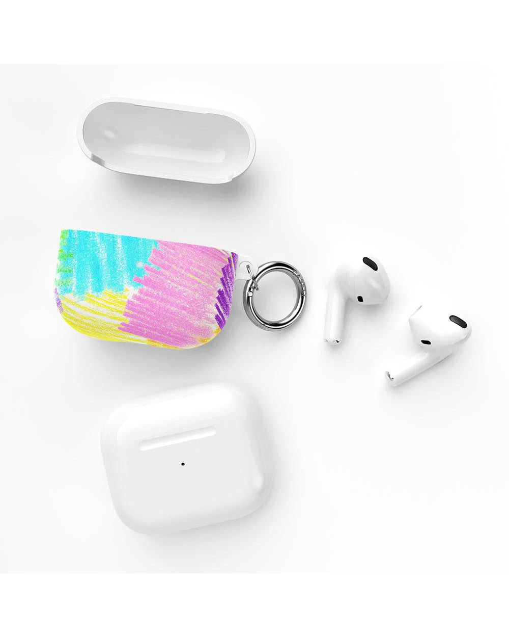 Scribble Me That | Crayola Rainbow Pencil AirPods Case
