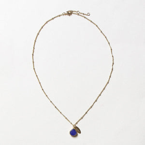 September Blue Sapphire Birthstone Necklace