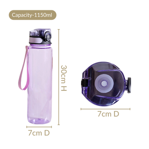 Aqualite Travel Water Bottles Set Of 2 Lavender Blush 1150ml