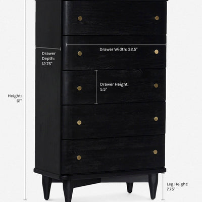 Shiloh 5-Drawer Dresser