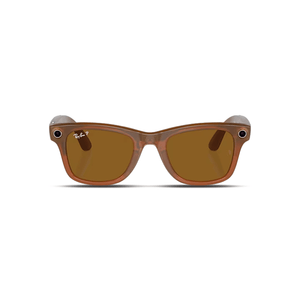 Ray-Ban | Meta Skyler Shiny Caramel/Brown