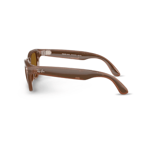 Ray-Ban | Meta Skyler Shiny Caramel/Brown