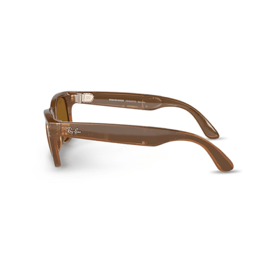 Ray-Ban | Meta Skyler Shiny Caramel/Brown