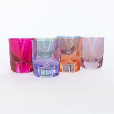 Estelle Colored Shot Glasses - Set of 6 {Mixed Set}