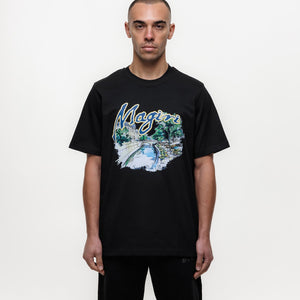 MAGIRI Seine River Printed Black T-Shirt