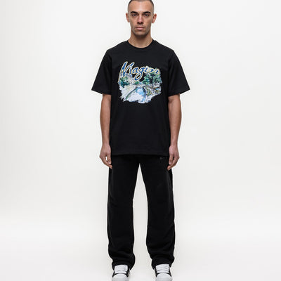 MAGIRI Seine River Printed Black T-Shirt