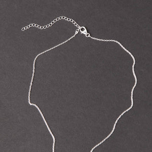 Rose Quartz Crystal Point Necklace
