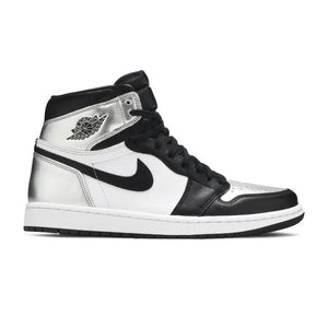 Wmns Air Jordan 1 Retro High OG Silver Toe