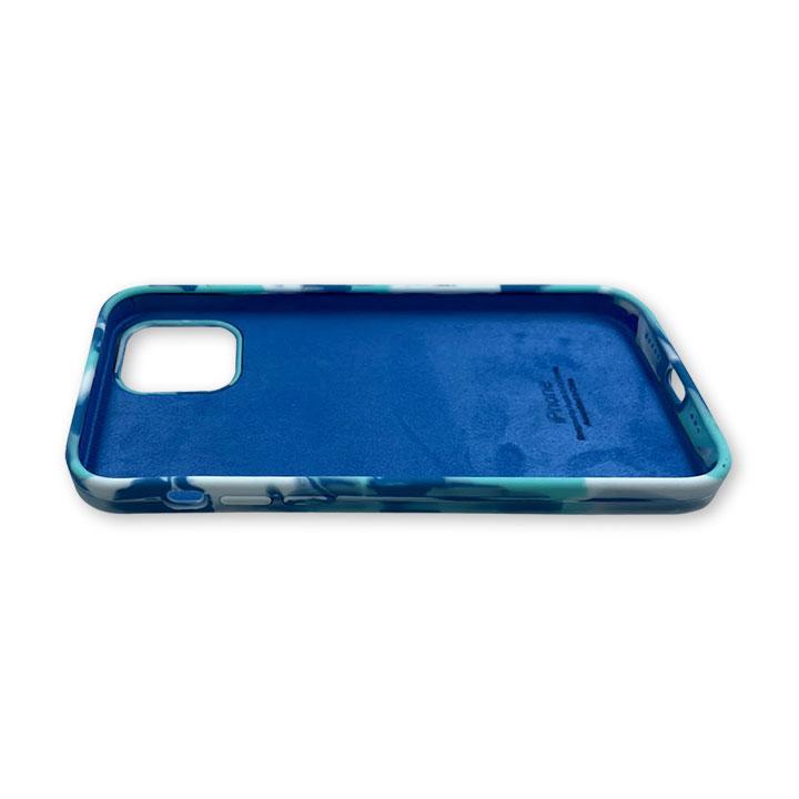 iPhone 12 Pro Max Water Silicone Case - Moonstone Blue