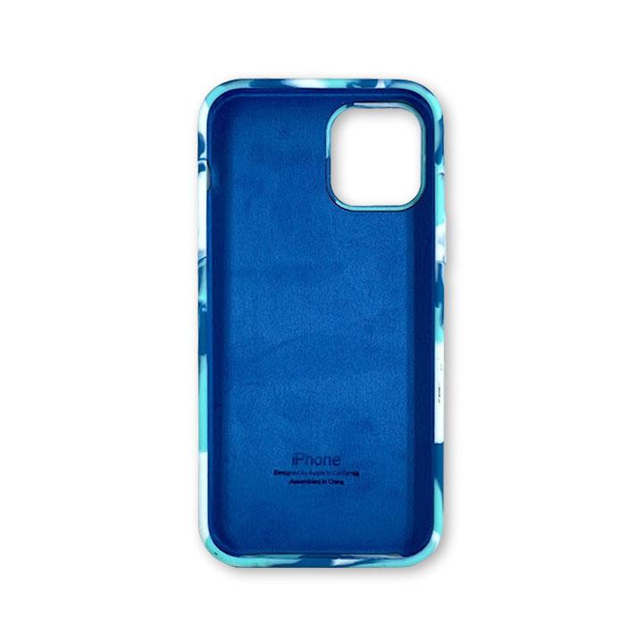 iPhone 12 Mini Water Silicone Case - Moonstone Blue