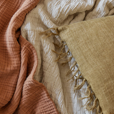 Alaia Cotton Bed Cover by House No. 23