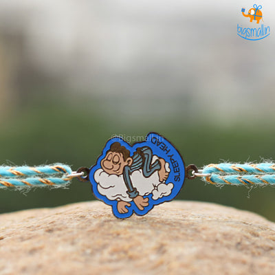 Sleepy Head Metallic Rakhi