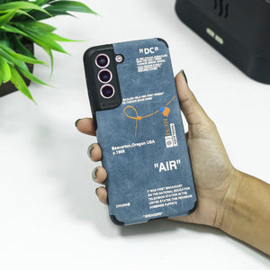 Galaxy Series Sneaker Label Leather Edge Case