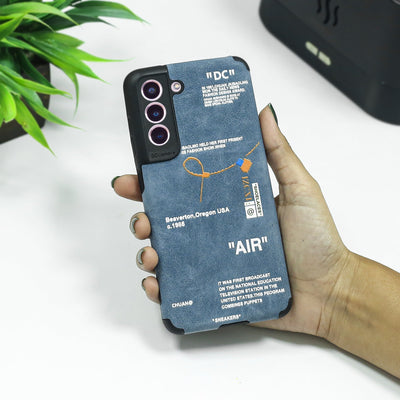 Galaxy Series Sneaker Label Leather Edge Case
