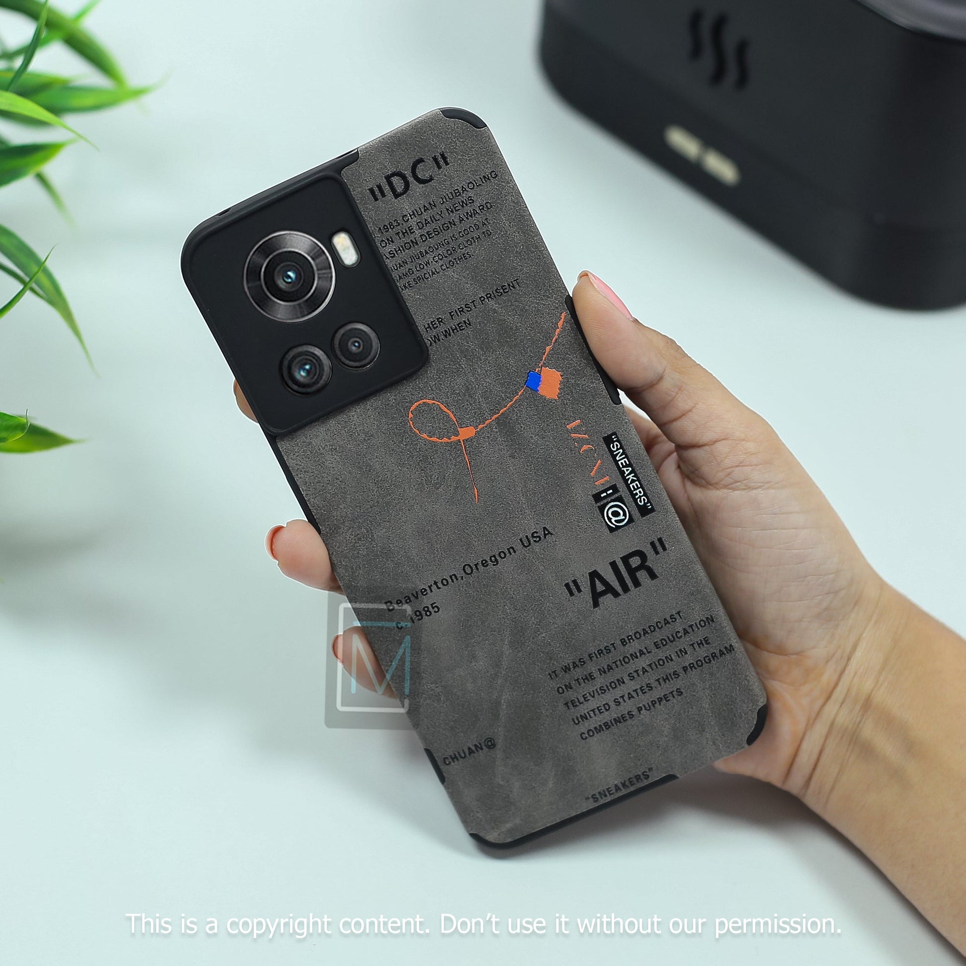 OnePlus 10R Sneaker Label Leather Edge Case