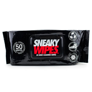 Sneaky Wipes - Shoe and Trainer Cleaning Wipes - 50 Mega Pack