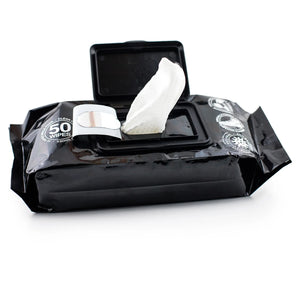 Sneaky Wipes - Shoe and Trainer Cleaning Wipes - 50 Mega Pack