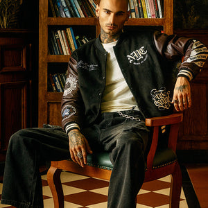 Legends Vandal Black Varsity Jacket