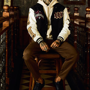 Legends Killing Glance Black Varsity Jacket