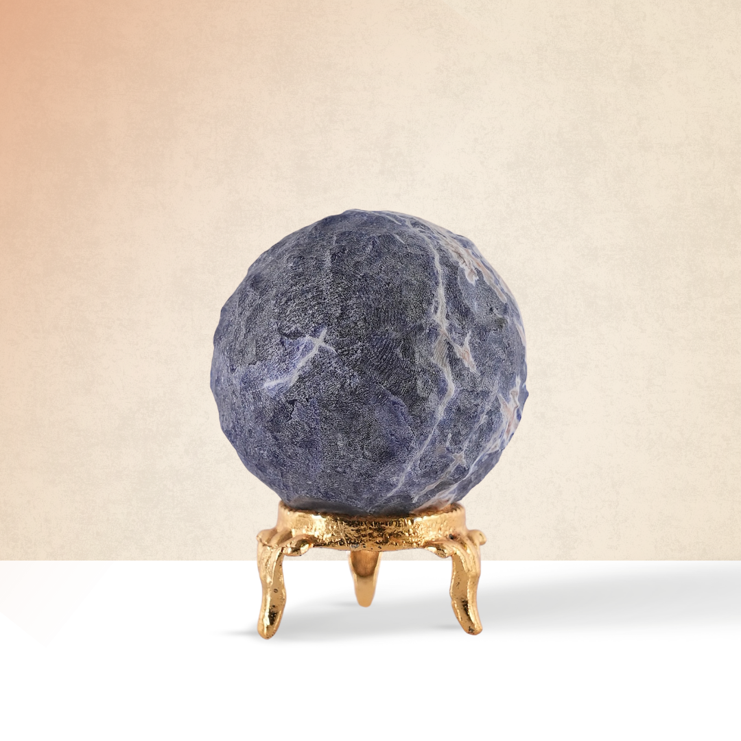 Sodalite Moon Sphere/Ball