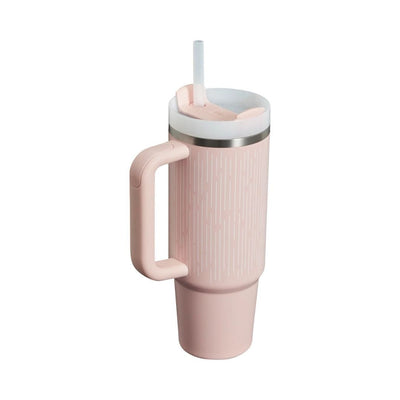 Stanley Clean Slate Quencher H2.0 FlowState™ Tumbler | 40 OZ Soft Rain Bloom