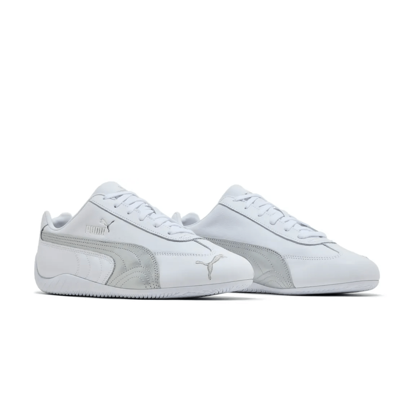 Puma Speedcat Leather White Silver