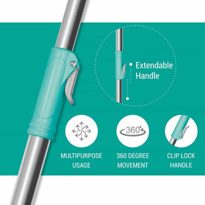 Spin Mop Rod With Mop Refill (Spotzero by Milton)