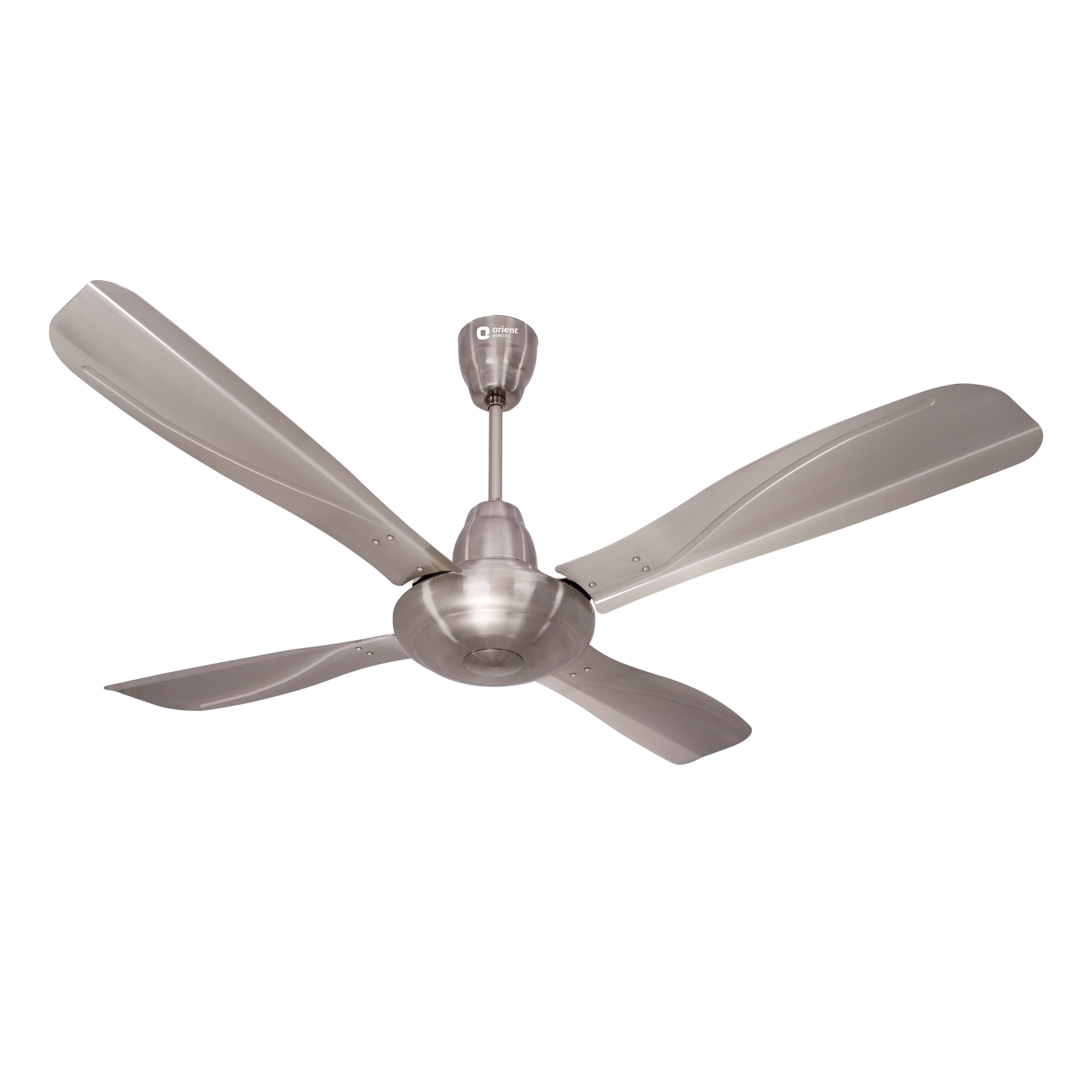 Stallion 1320mm Wide Tipped and Electroplated Finish Blades Ceiling Fan
