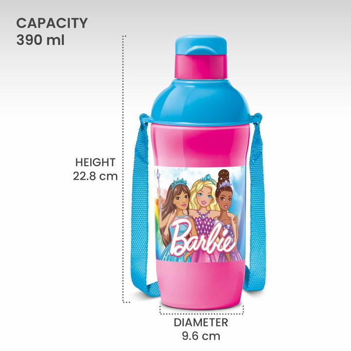 Steel Barbie Kids Sipper Bottle (Milton)