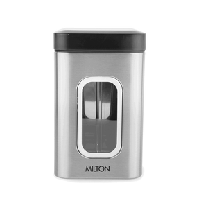 Steel Clear Square Jar (Milton)