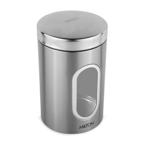 Steel Clear Round Jar (Milton)