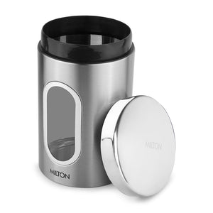 Steel Clear Round Jar (Milton)