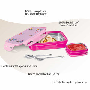 Steely Deluxe Mini Insulated Lunchbox (Milton)