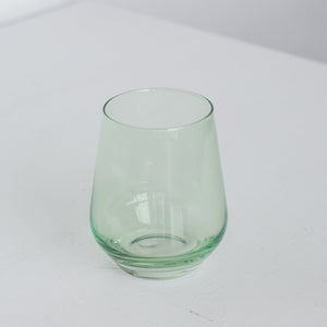 Estelle Colored Wine Stemless - Set of 6 {Mint Green}