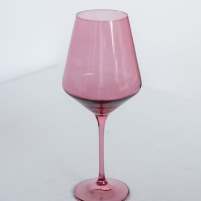 Estelle Colored Wine Stemware - Set of 6 {Rose}