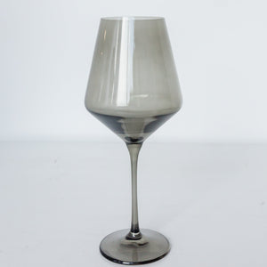 Estelle Colored Wine Stemware - Set of 6 {Gray Smoke}