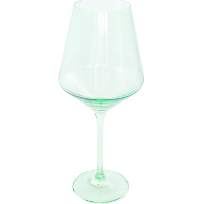 Estelle Colored Wine Stemware - Set of 2 {Mint Green}