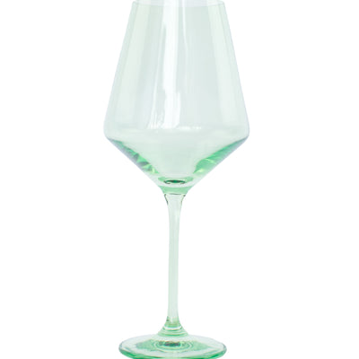 Estelle Colored Wine Stemware - Set of 6 {Mint Green}
