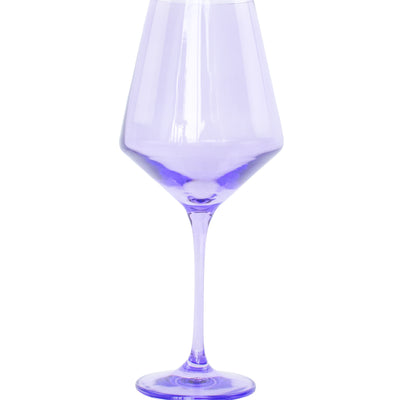 Estelle Colored Wine Stemware - Set of 2 {Lavender}