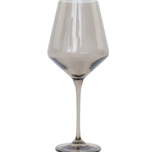 Estelle Colored Wine Stemware - Set of 6 {Gray Smoke}