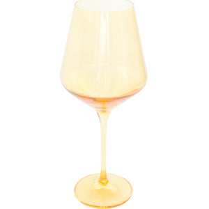 Estelle Colored Wine Stemware - Set of 2 {Yellow}